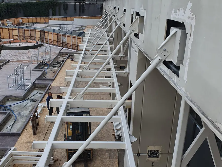 SAÇAK VE GÜVENLİK BİNASI PROJESİ - İSTİNYEPARK