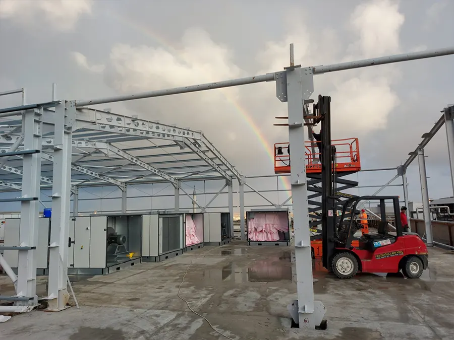 AIR HANDLING UNITS CONSTRUCTION PROJECT